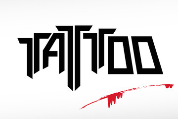 Hand Made Tattoo Lettering