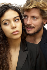 Beautiful portrait of a loving couple