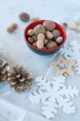 Nuts in a bowl