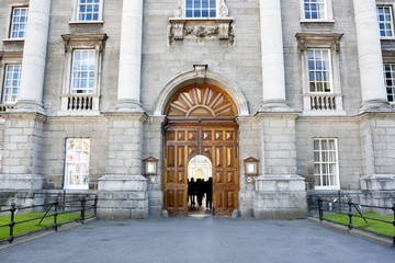 Trinity College entrance - 74607176