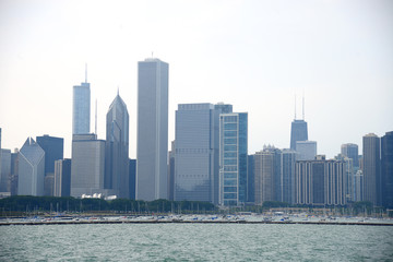 Fototapeta na wymiar chicago building