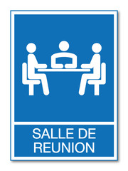 Panneau salle de réunion.