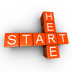 Start Here Crossword