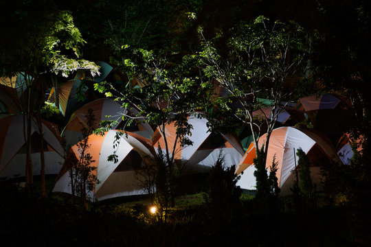 Night Camp Tent