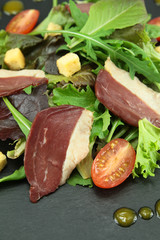 salade de magret de canard