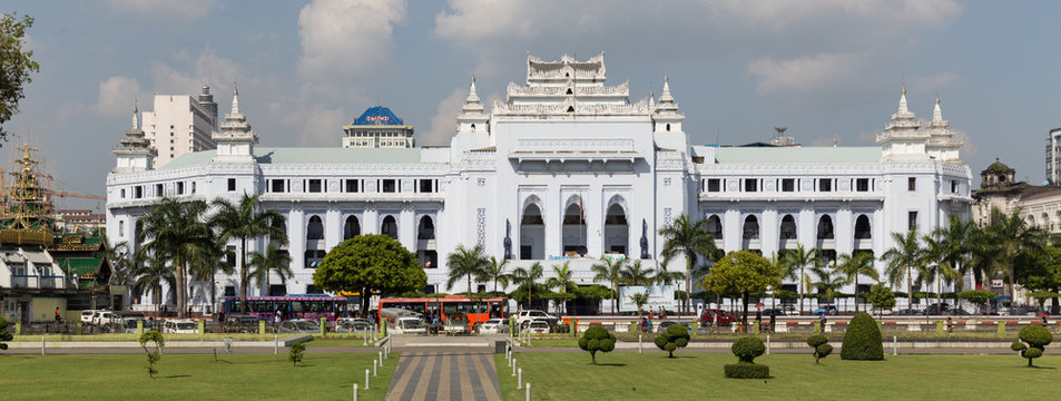 City Hall of Yangon, Myanmar