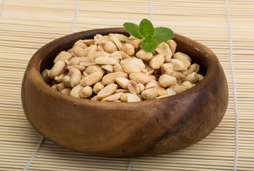 Peanut in the bowl