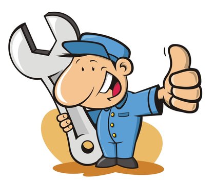 recommend clip art: Mechanic ok