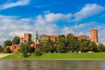 Fototapeta premium Wawel castle in Kracow