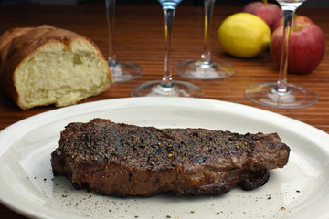 Cooked Beef Steak