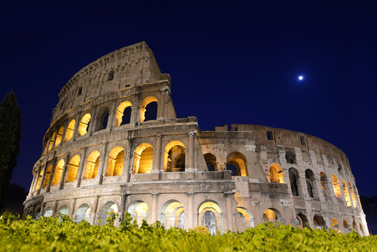 Colluseum bei Nacht