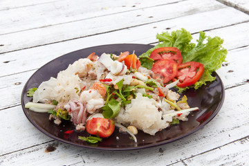 Spicy mixed seafood 01