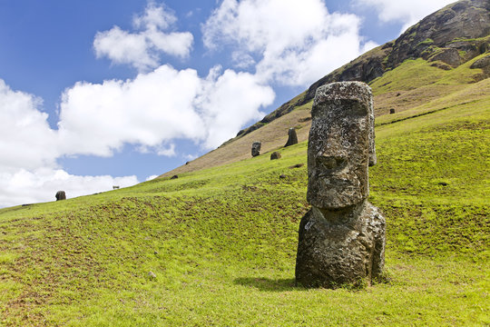 Rapa Nui National Park on Easter Island