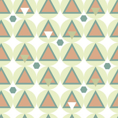Simple geometry seamless pattern.