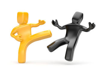 Man stabs another man