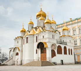 Fototapeta na wymiar The Cathedral of the Annunciation, Moscow Kremlin, Russia