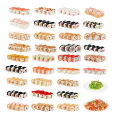 Set of sushi