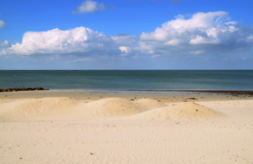Fototapeta na wymiar plage de la bosse Noirmoutier