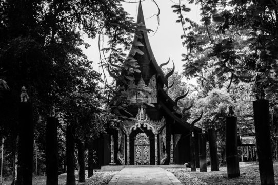 Black Temple (Baan Si Dum - Black House), Chiang Rai, Thailand