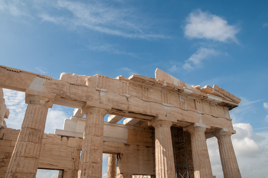The Acropolys of Athens - propylaea
