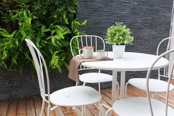 Outdoor coffee table