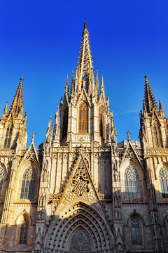Cathedral of the Holy Cross and Saint Eulalia. Barcelona