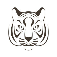 Vector Illustration of a Tiger