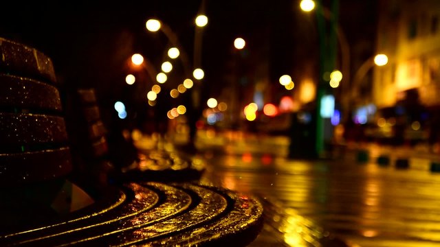 yağmurdan sonra trafik