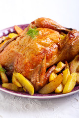 Baked chicken