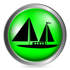 Sailing ship button