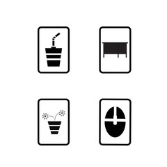 Flat icon set