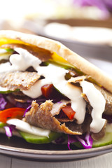 Beef Kebab in a bun