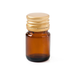 Medical bottle isolated on a white background