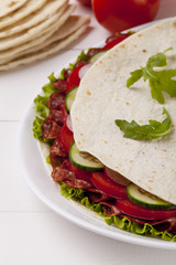 Italian Piadina Romagnola