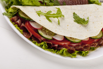 Italian Piadina Romagnola
