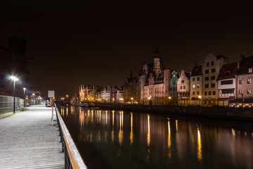 Fototapeta premium Motlawa Gdansk