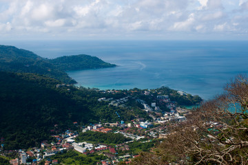 Viewpoint of island of Phuket, Thailand