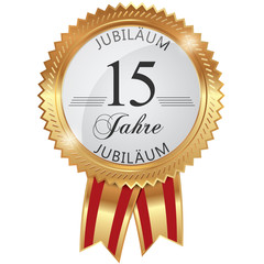 Jubiläum für 15 Jahre