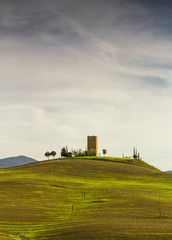 Ancient tower in Tuscany