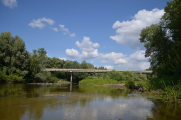 Obraz premium Речной пейзаж