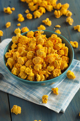 Homemade Cheddar Cheese Popcorn