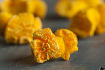 Homemade Cheddar Cheese Popcorn