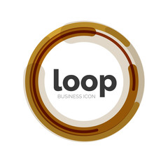 Loop, infinity business icon