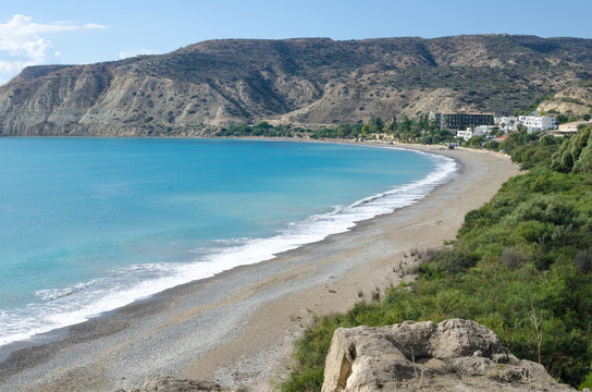 Pissouri bay in Cyprus