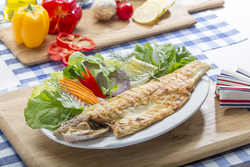 Deniz Levreği  Yarım