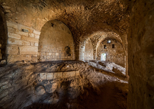 Hall in Yehi'am fortress