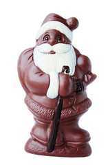 Chocolate Santa Claus