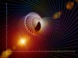 Türaufkleber Synergies of Geometry © agsandrew
