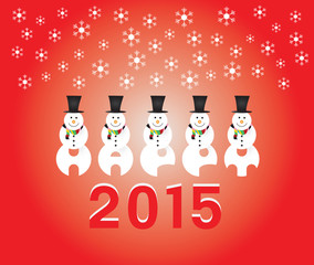 snowman happy 2015