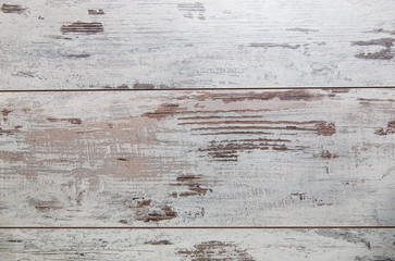 Fototapeta premium Old white wooden planks